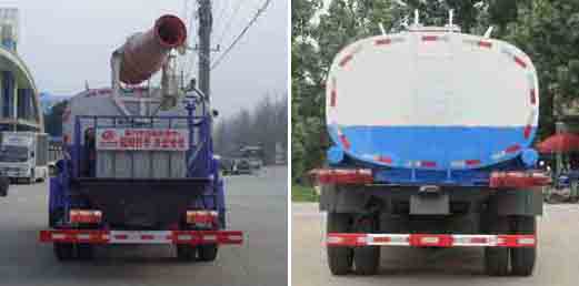 程力威牌CLW5070GSST5型洒水车