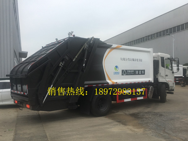 东风天锦（14方）压缩式垃圾车