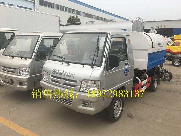 福田3方（汽油）勾臂式垃圾车