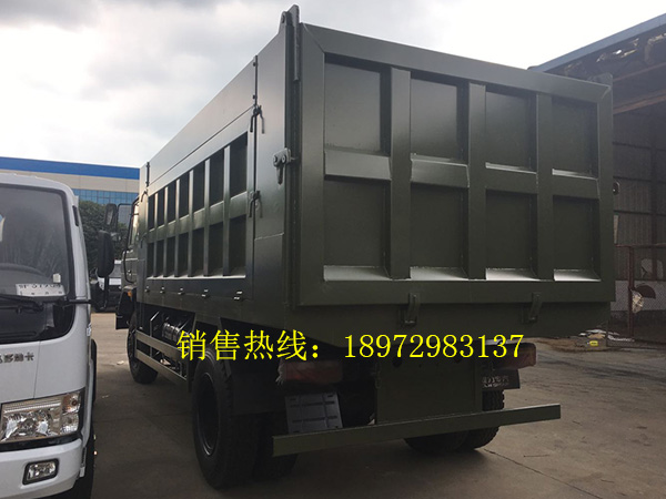 东风153自卸式垃圾车