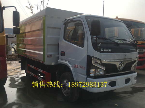 国六东风桶装垃圾运输车