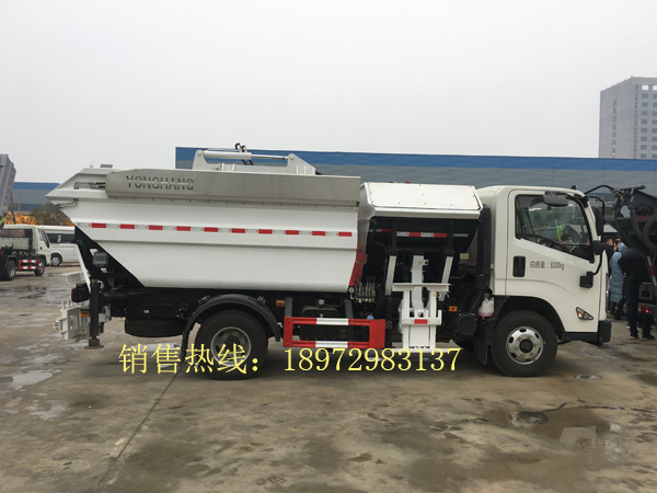 国六江铃分类式垃圾转运车