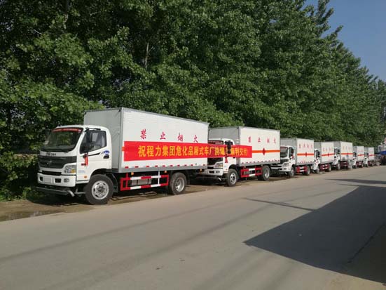 程力威牌爆破器材运输车----炸药运输车中的无冕之王